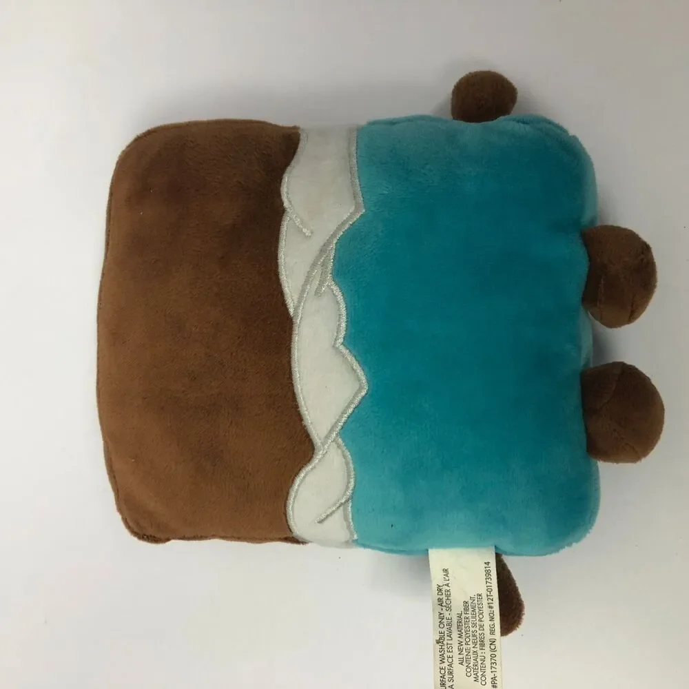 Shopkins Cheeky Chocolate Plush Stuffed Toy Sweat Treats Blue Brown
